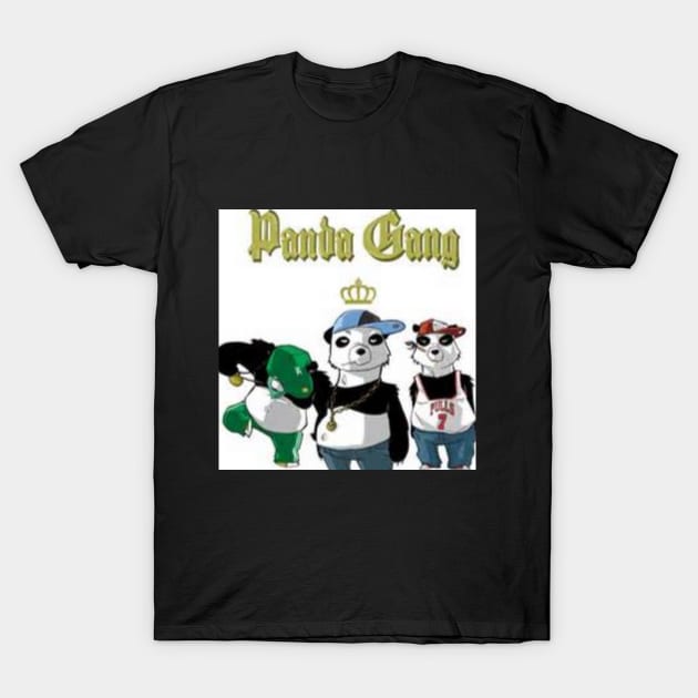 Panda Gang T-Shirt by LLG_Clips